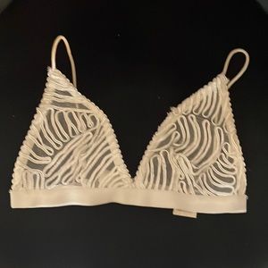 3 for $15 | CLOSET CLEAR OUT | white mesh bralette